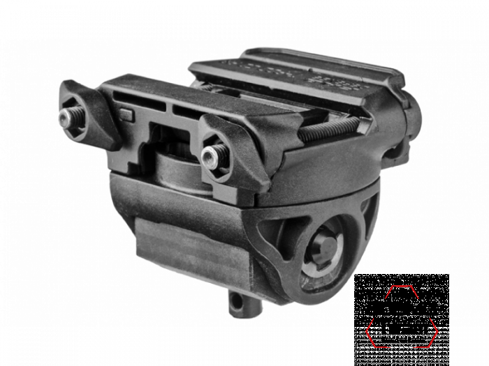 Адаптер FAB Defense для сошек на Weaver/Picatinny (H-POD)