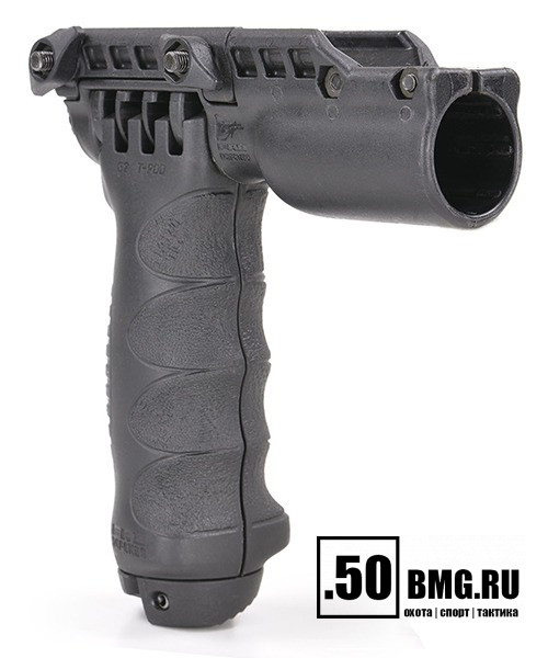 Быстросъемная рукоятка-сошки FAB Defense с держателем 25.4 мм фонаря (T-POD G2 FA)