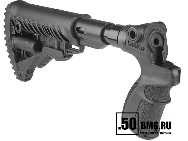 Телескопический приклад FAB Defense с рукояткой для Mossberg 500 (AGM500 FK SB)