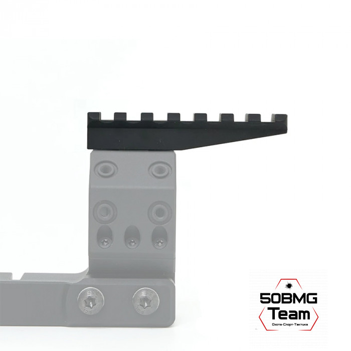 Доп. планка Picatinny Spuhr A-0032 для интерфейса кронштейнов Spuhr, 14х75 мм