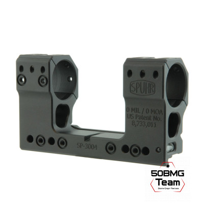 Кронштейн Spuhr SP-3004 кольца 30мм на Picatinny/Weaver (0 M.O.A.,H-48 мм)