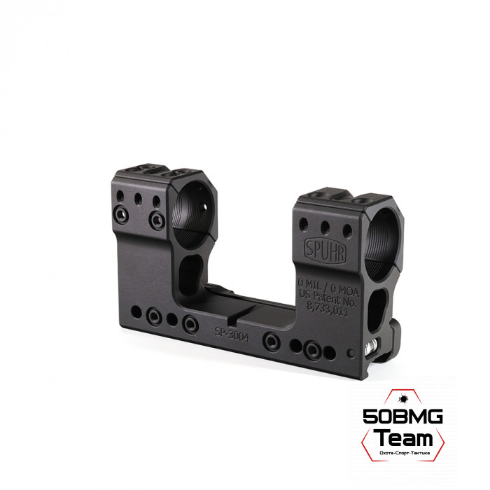 Кронштейн Spuhr SP-3004 кольца 30мм на Picatinny/Weaver (0 M.O.A.,H-48 мм)