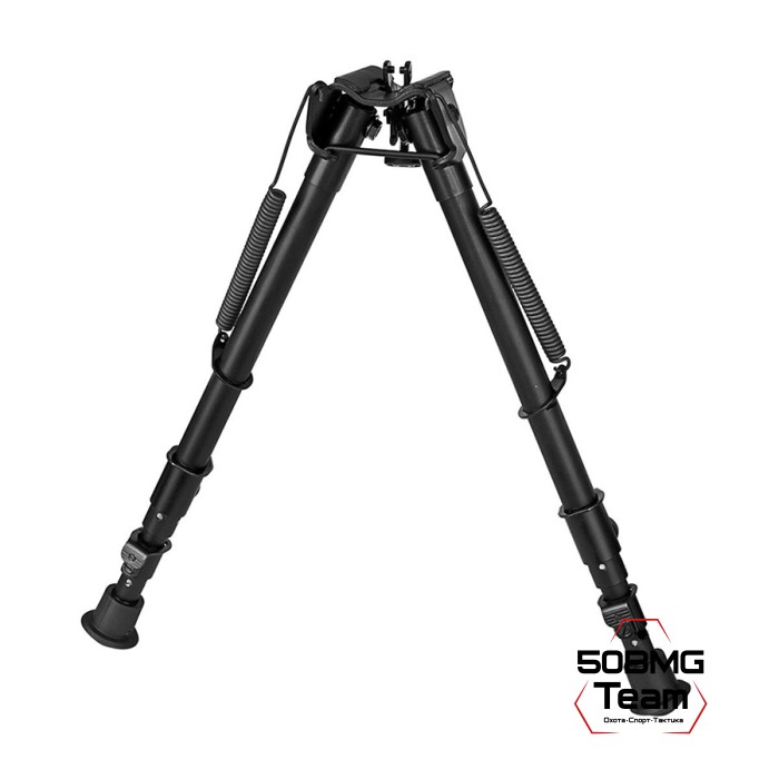 Сошки Harris 1А2-25 плавная регулировка, два колена 12-25" (30-63 см)