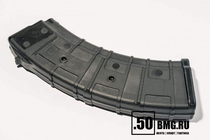 Магазин Pufgun на ВПО-136/АК/АКМ/Сайга (с сухарем) 7,62х39 30 патронов (MAG SGA762 40-30/B)