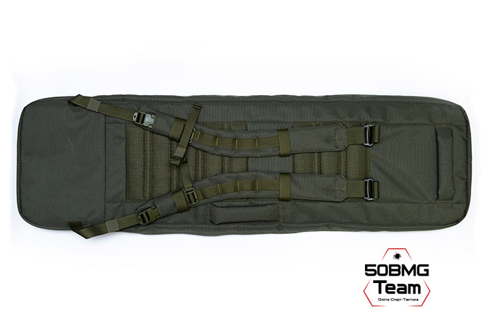 Чехол-рюкзак 50BMG Team Кордура 1000, 110х30х6см (Olive Green)