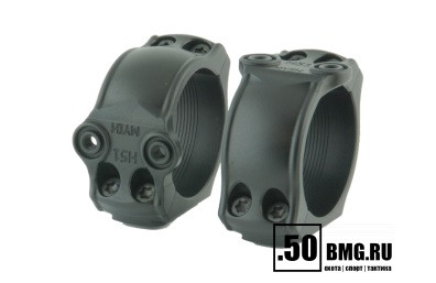 Кольца Spuhr HB50-23D 35мм с двумя интерфейсами на основание Blaser Saddle Mounts H=23мм