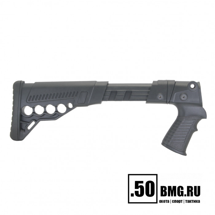 Телескопический складной приклад DLG Tactical на турецкие полуавтоматы с патронташем (DLG9204)