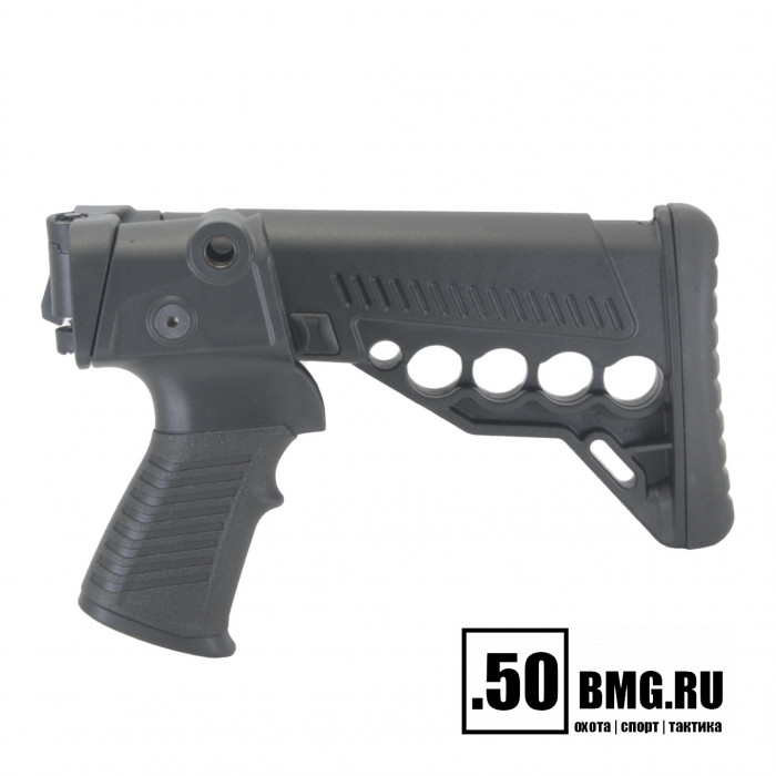 Телескопический складной приклад DLG Tactical на турецкие полуавтоматы с патронташем (DLG9204)