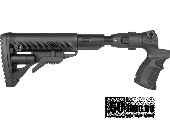 Складной телескопический приклад FAB Defense с рукояткой для Mossberg 500 (AGMF 500 FK SB)