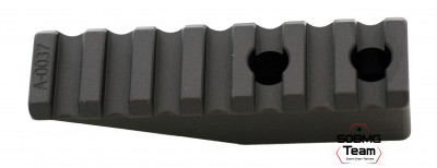 Доп. планка Picatinny Spuhr A-0037 для интерфейса кронштейнов Spuhr, 20х75 мм