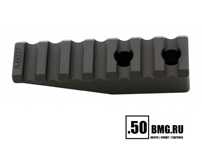 Доп. планка Picatinny Spuhr A-0037 для интерфейса кронштейнов Spuhr, 20х75 мм