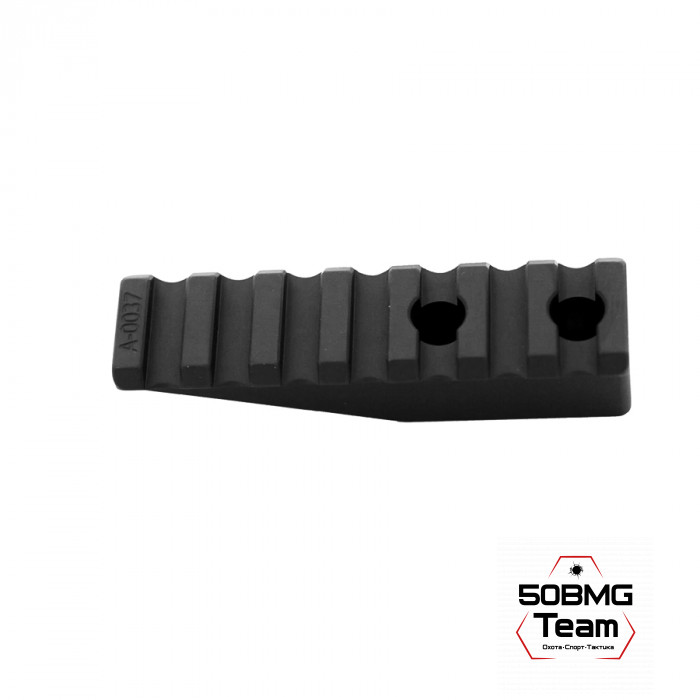 Доп. планка Picatinny Spuhr A-0037 для интерфейса кронштейнов Spuhr, 20х75 мм