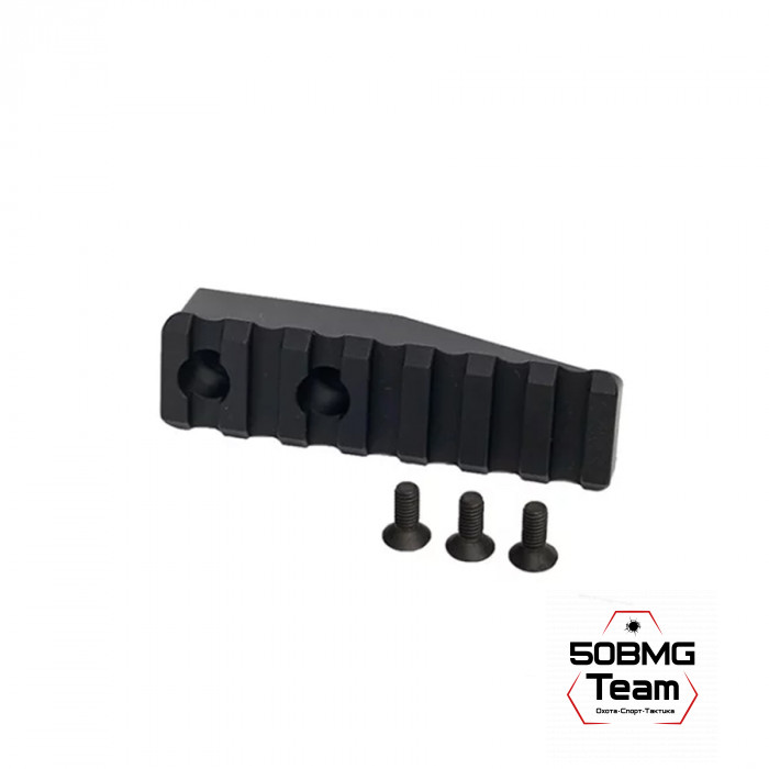 Доп. планка Picatinny Spuhr A-0037 для интерфейса кронштейнов Spuhr, 20х75 мм