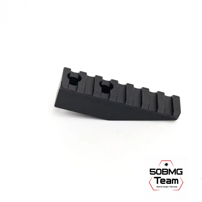 Доп. планка Picatinny Spuhr A-0037 для интерфейса кронштейнов Spuhr, 20х75 мм