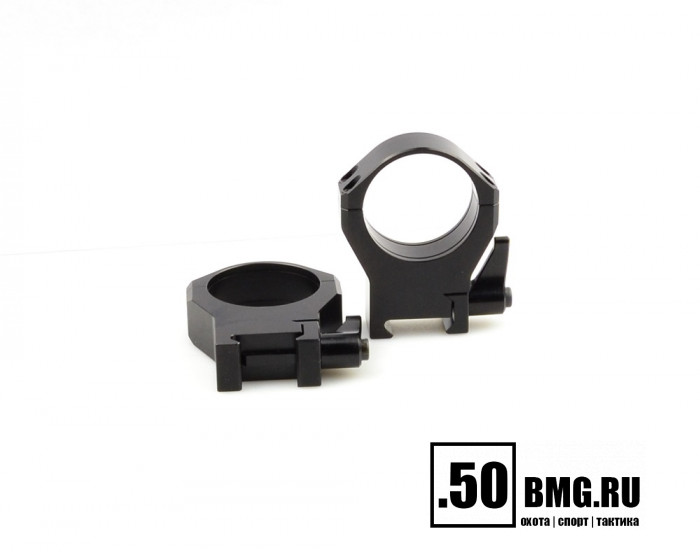 Быстросъемные кольца Luman Precision AL 36 мм на Weaver/Picatinny BH 20 мм (высокие)