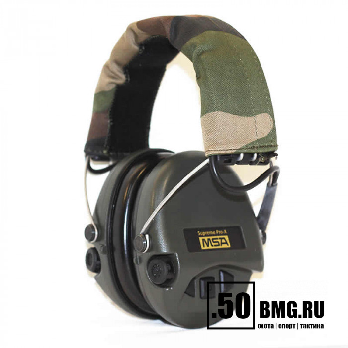 Наушники активные MSA Sordin Supreme Pro-X LED Green/Camo (75302-X-07-S)