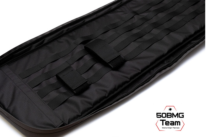 Чехол-рюкзак 50BMG Team Кордура 1000, 110х30х6см (Gray)