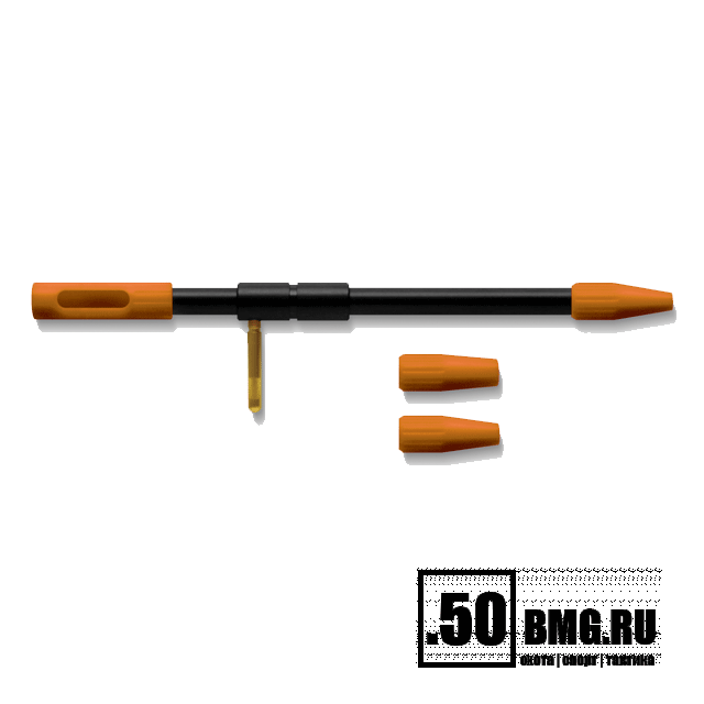 Направляющая Hoppe's для чистки универсальная от .17 до .416 калибра, 3 насадки