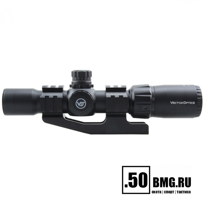 Оптический прицел Vector Optics Mustang 1-4x30 SFP кольца 30мм