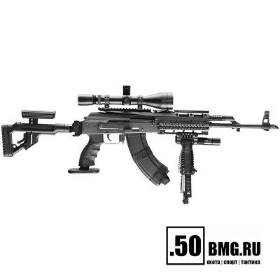 Алюминиевый квадрейл FAB Defense VFR AK для АК и Сайга