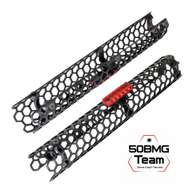 Цевье Гексагон на Сайга TG2 385мм