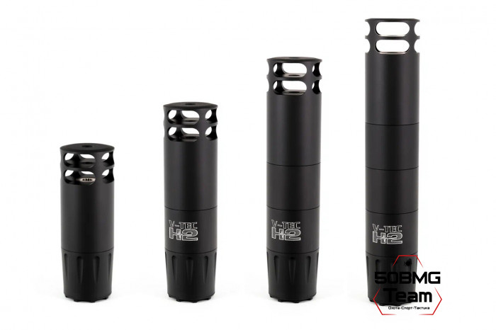 Модульный ДТКП закрытого типа BoS V-Tec + ДТК кал .338/8х68