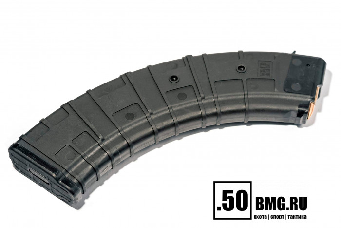 Магазин Pufgun на ВПО-136/АК/АКМ/Сайга (с сухарем) 7,62х39 40 патронов (MAG SGA762 40-40/B)