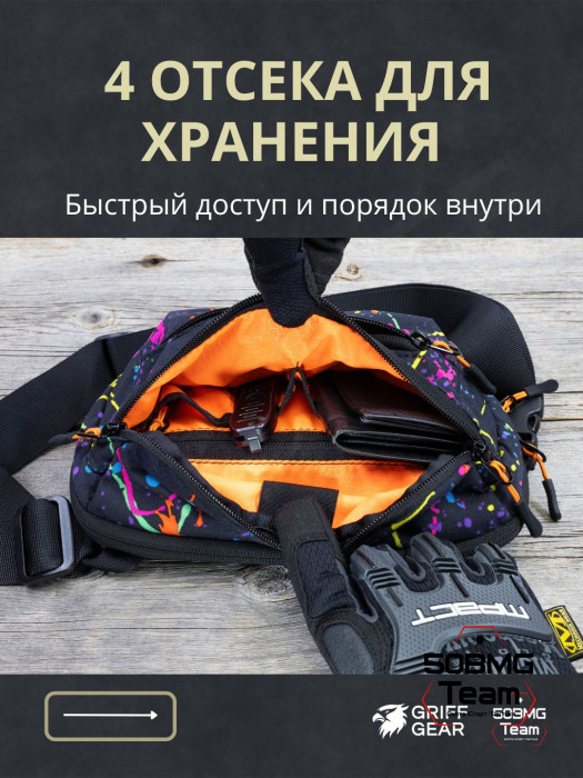 Сумка поясная Griff Gear Гефест (Клякса)