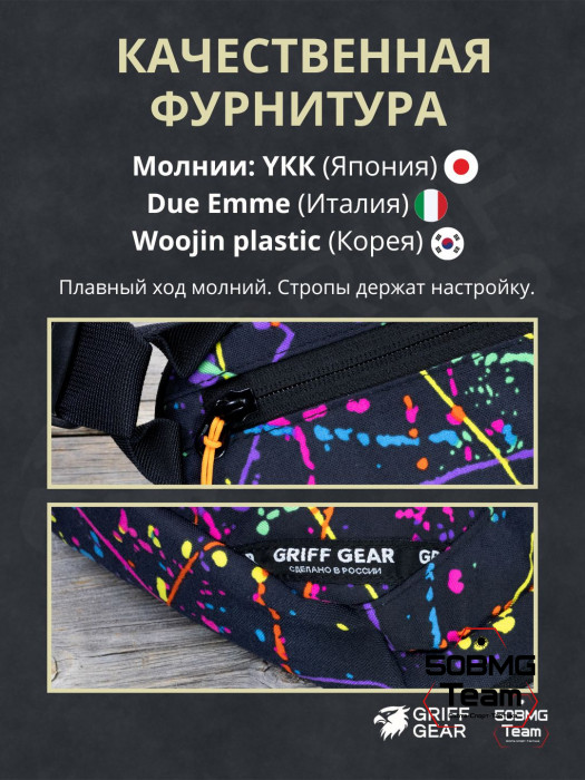 Сумка поясная Griff Gear Гефест (Клякса)