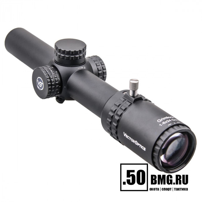 Оптический прицел Vector Optics Grimlock 1-6x24 SFP GenII кольца 30мм