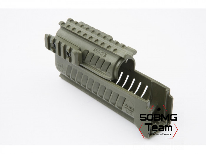 Тактическое цевье FAB Defense на АК, Сайгу или Вепрь (AK-47)