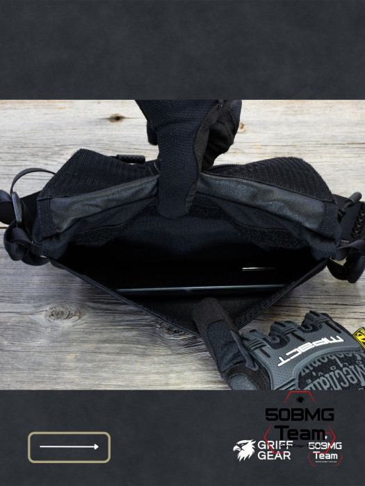 Сумка поясная-напашная Griff Gear Скаут (Черный)
