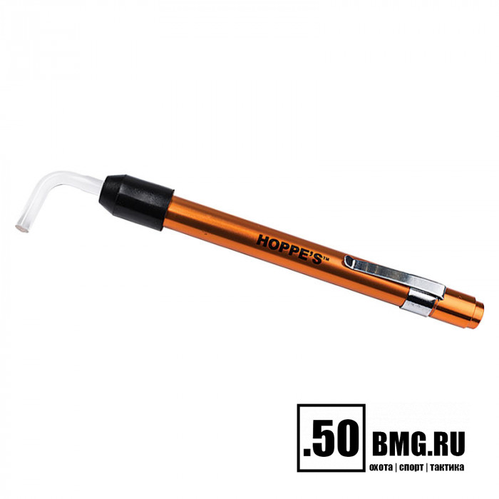 Фонарик Hoppe's оружейный с изогнутым световолокном Ø7мм