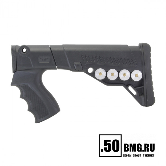 Телескопический приклад DLG Tactical на ИЖ-81 с патронташем (DLG081121i)