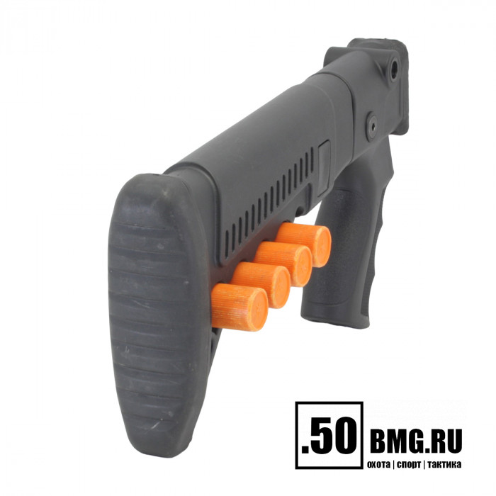 Телескопический приклад DLG Tactical на ИЖ-81 с патронташем (DLG081121i)