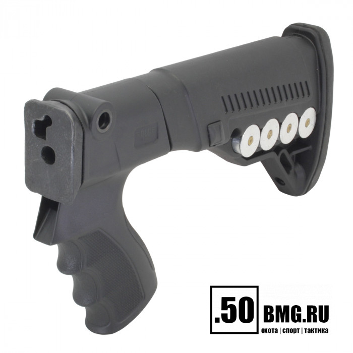 Телескопический приклад DLG Tactical на ИЖ-81 с патронташем (DLG081121i)