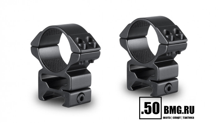 22117 Кольца Hawke 30мм на Weaver высокие ВН=14мм