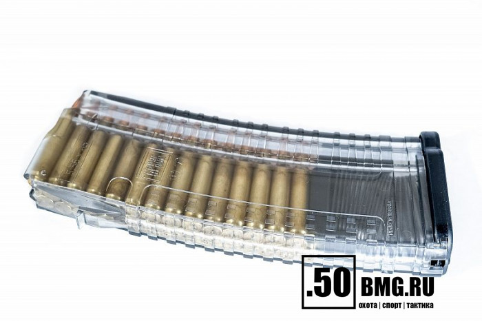 Магазин Pufgun на ВПО-155 5,56х45/.223 30 патронов прозрачный (MAG VP223 30/TR)