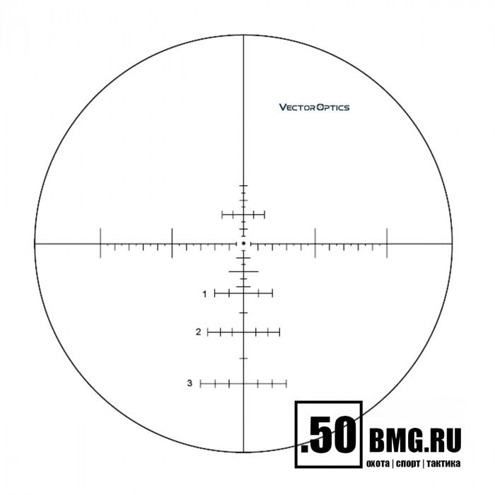 Оптический прицел Vector Optics Everest 3-18x50 SFP GenII кольца 30мм