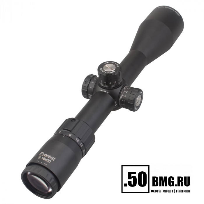 Оптический прицел Vector Optics Everest 3-18x50 SFP GenII кольца 30мм