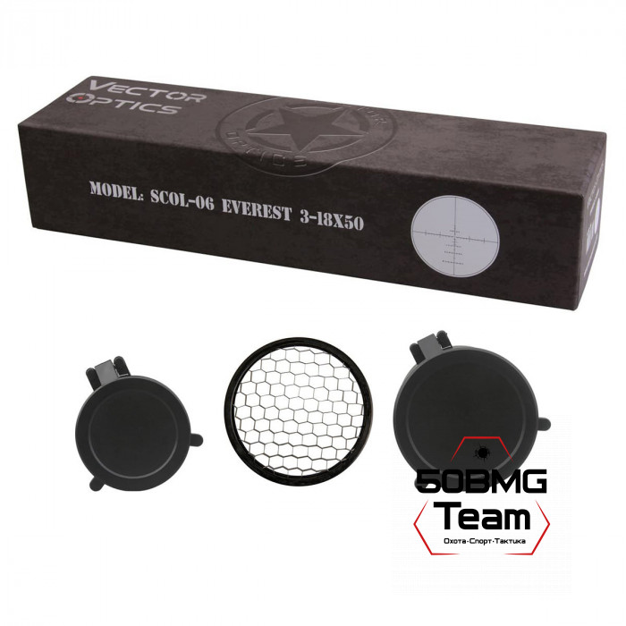 Оптический прицел Vector Optics Everest 3-18x50 SFP GenII кольца 30мм