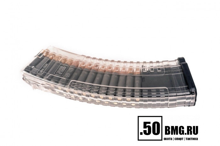 Магазин Pufgun на ВПО-209/213 .366ТКМ 30 патронов прозрачный (MAG VP209 30TR)