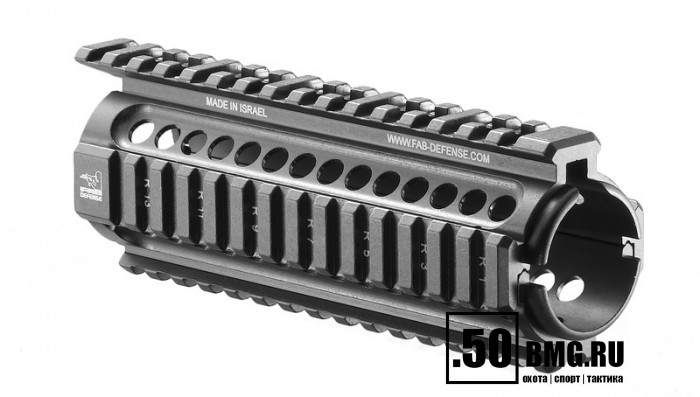 Тактическое цевье FAB Defense для M4, M16 и AR15, 4 базы Weaver (NFR-RL)