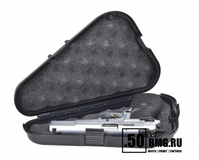 (142300) Кейс Plano для пистолета, пластик ABS, поролон, внутр.размер 27х5х12,7см