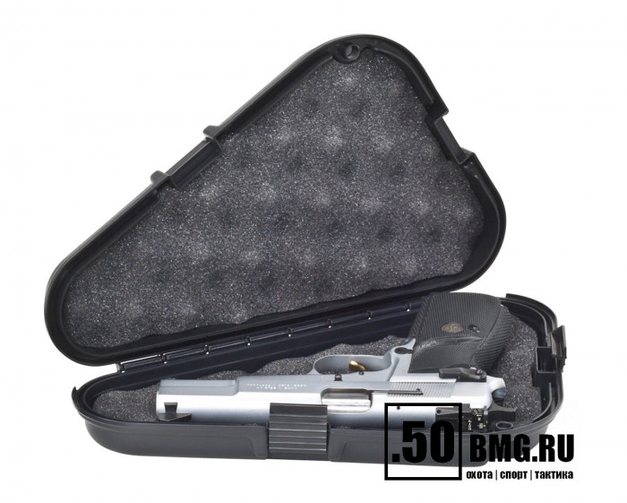 (142300) Кейс Plano для пистолета, пластик ABS, поролон, внутр.размер 27х5х12,7см