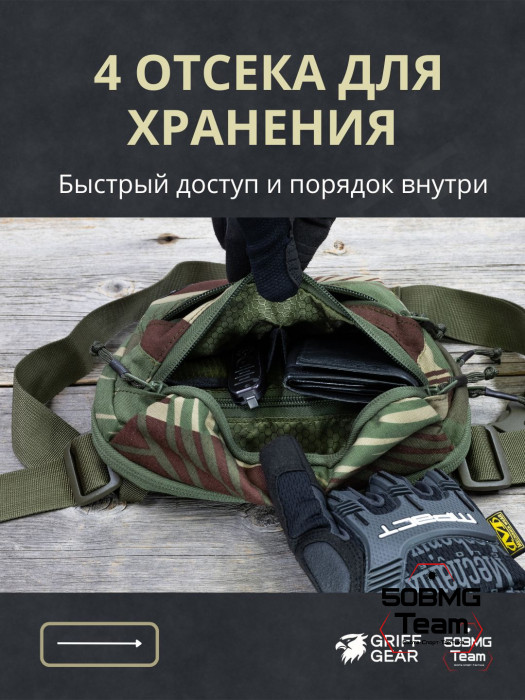 Сумка поясная Griff Gear Гефест (Родезия)