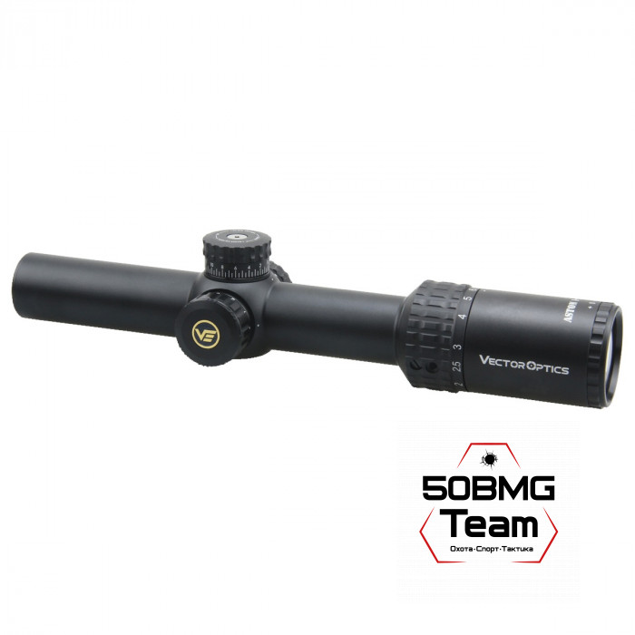 Оптический прицел Vector Optics Aston 1-6x24 SFP кольца 30мм