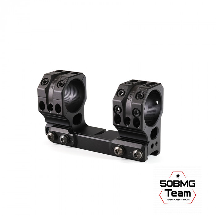 Кронштейн Spuhr SP-4008 кольца 34мм на Picatinny/Weaver (0 Mil/0 M.O.A.,H-44 мм)