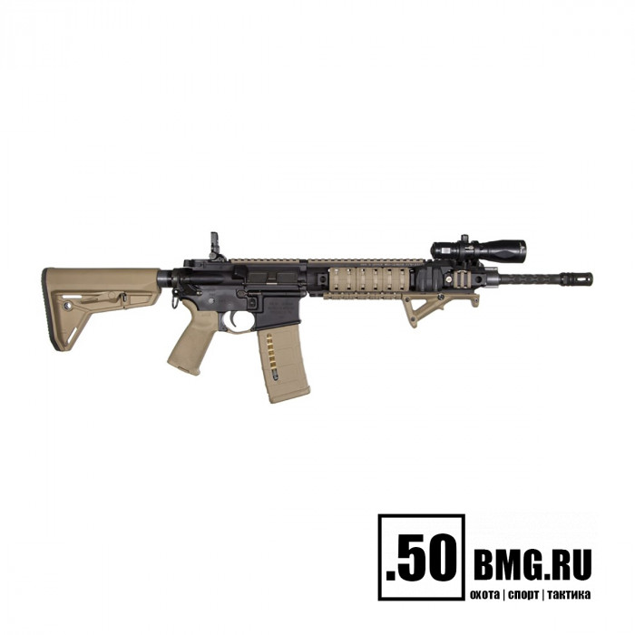 Рукоять на цевье Magpul AFG-2 Angled Fore Grip на Weaver/Picatninny (MAG414)