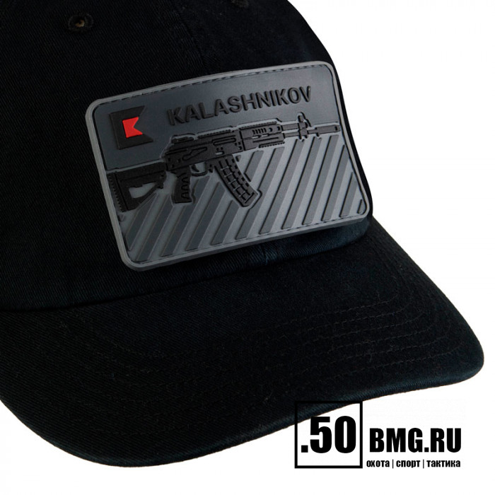 Патч велкро Концерн Калашников 90х46мм черный асфальт АК12 (1036)